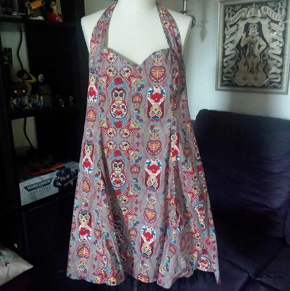 Halloween Russian Dolls Dress 4xl Banned Apparel